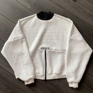 White adidas sweatshirt